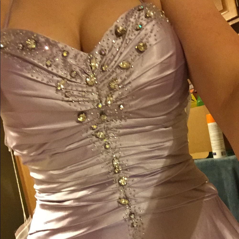 Precious Formals Prom/ Pageant Dress SILK